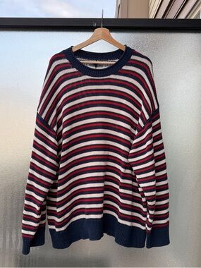 American Eagle x The Summer I Turned Pretty Striped Sweater